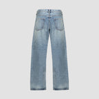 Essential baggy denim mid blue