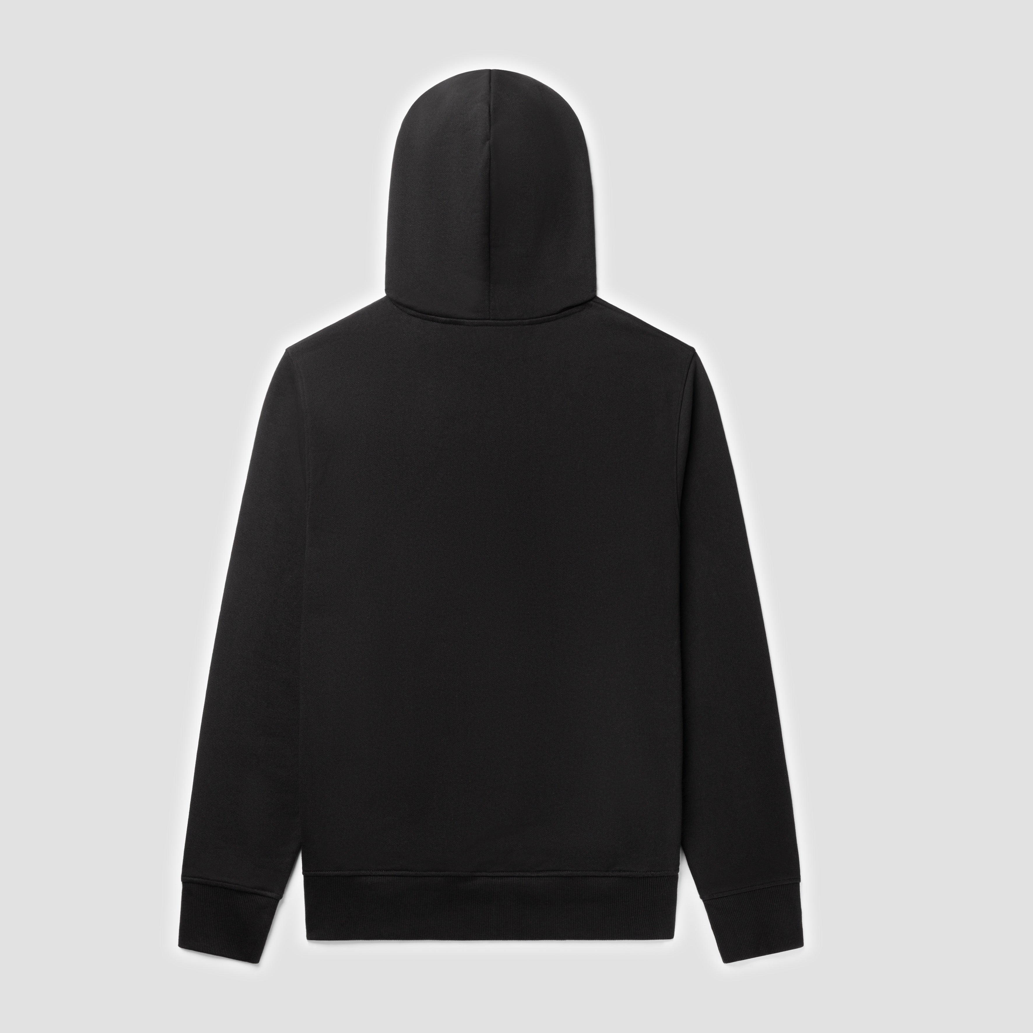 Essential regular hoodie black