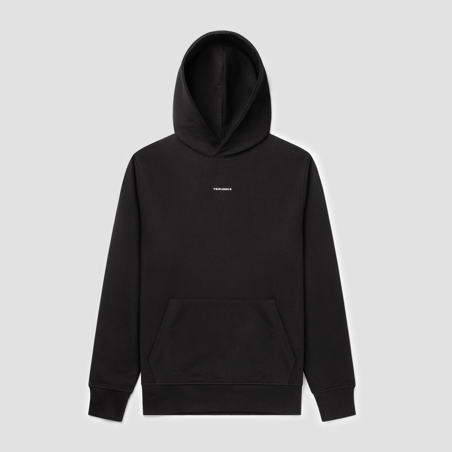 Essential regular hoodie black