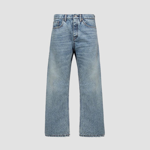 Essential baggy denim mid blue