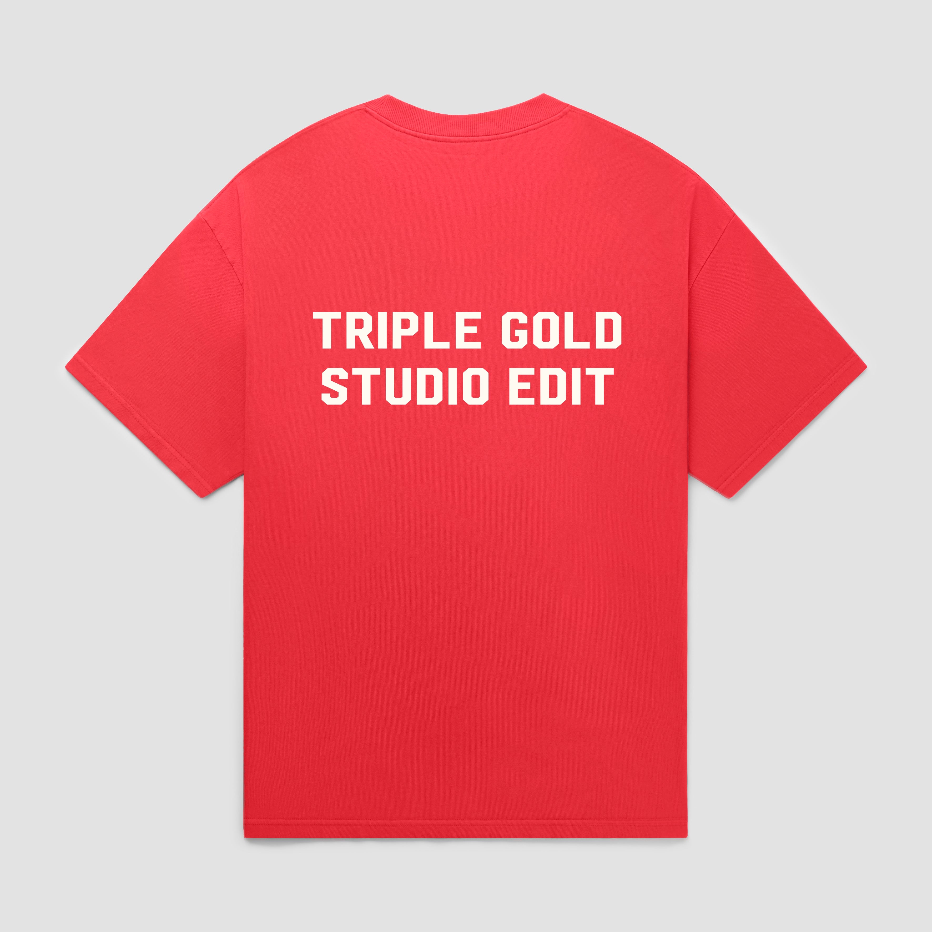 Studio edit red tee