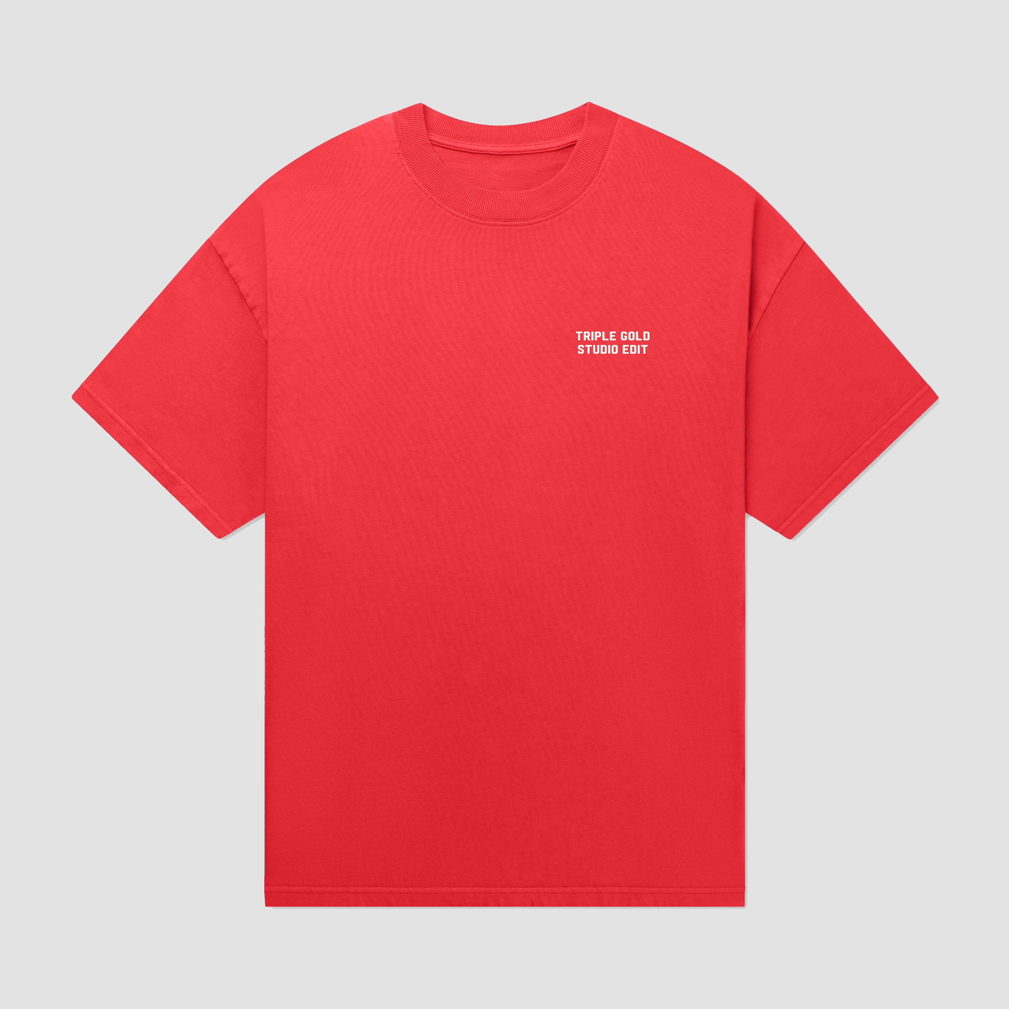 Studio edit red tee