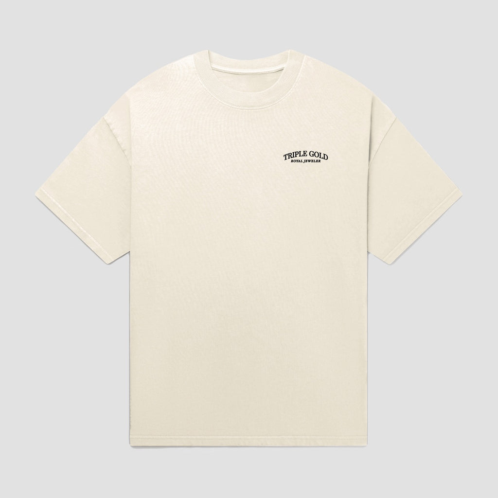 Royal jeweler tee creme