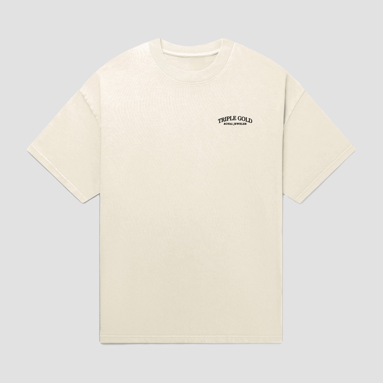 Royal jeweler tee creme